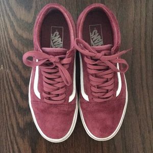 Low top suede Vans